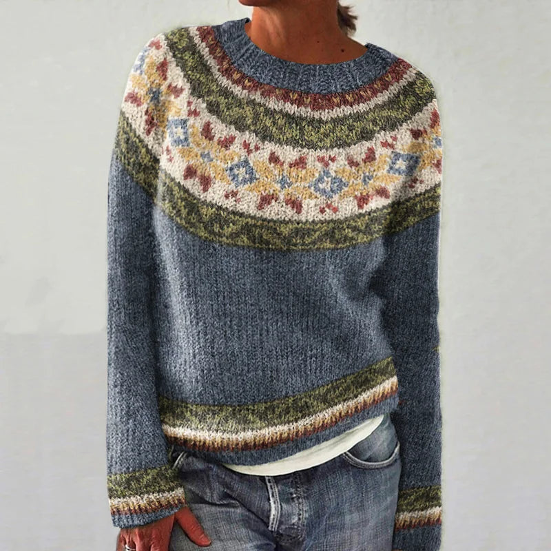 VILMA - Varm nordisk vintage sweater