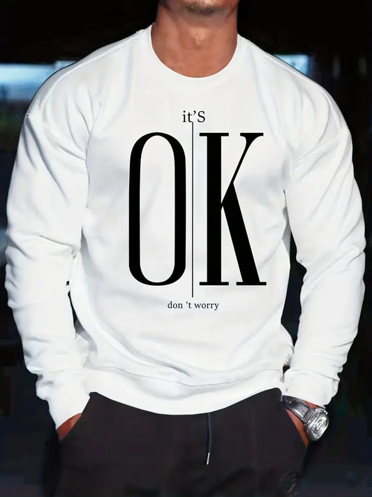 David – okay, sweater med rund hals