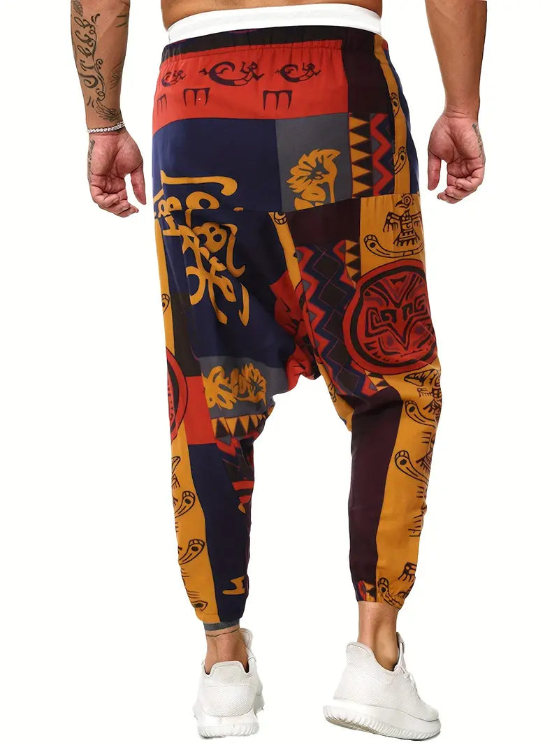 Christopher – joggingbukser med tribal print til mænd